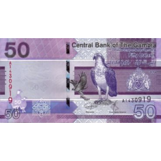 (000943) ** PNew (PN40) Gambia - 50 Dalasis (2019)